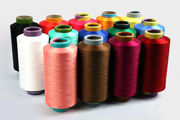 How about Polyester POY (partially oriented yarn)?